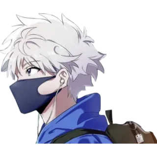 🚫 2650f1bb Anime, Con trai, Mặt nạ, Nhân vật, Thường ngày telegram sticker