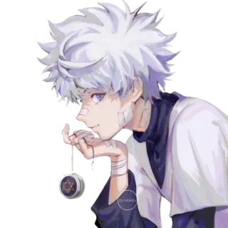 🚩 6ed2dd94 Killua Zoldyck Hunter x Hunter Anime, Manga, Hunter x Hunter, Killua, Killua Zoldyck telegram sticker