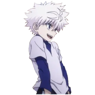 🎋 9506cba4 Killua Zoldyck Hunter x Hunter Anime, Killua, Hunter x Hunter, Hoạt hình, Nhân vật telegram sticker