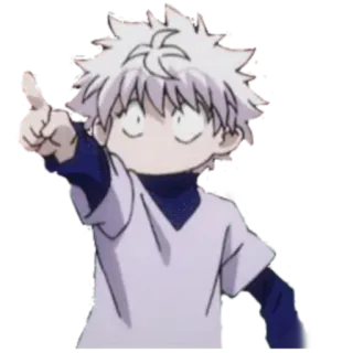 😺 b8cca712 Killua Zoldyck Hunter x Hunter Anime, Hunter x Hunter, Killua, Killua Zoldyck, Hoạt hình, Sticker telegram sticker
