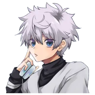 🍯 fe0b6c52 Killua Zoldyck Hunter x Hunter Anime, Killua, Hunter x Hunter, Hoạt hình, Con trai, Killua Zoldyck telegram sticker