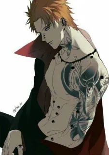 🧐 f7a9f62a Pain Naruto Anime, Naruto, Pain, Tatuaje, Manga, Akatsuki whatsapp sticker