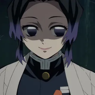 🔪 b8bea57a Shinobu Kocho Demon Slayer อนิเมะ, ดาบพิฆาตอสูร, ชิโนบุ โคโจ, มังงะ, การ์ตูน telegram sticker