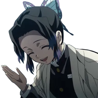 😁 584da114 Shinobu Kocho Demon Slayer Shinobu Kocho, Demon Slayer, Anime, Karakter, Kupu-kupu, Kimetsu no Yaiba telegram sticker
