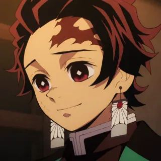 🏮 378ffd12 Tanjiro Kamado Demon Slayer อนิเมะ, ดาบพิฆาตอสูร, ทันจิโร่, คามาโดะ, มังงะ telegram sticker