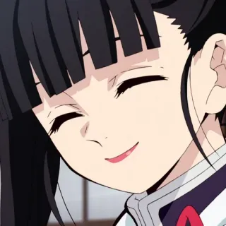 🗡 53ba71be Kanao Tsuyuri Demon Slayer อนิเมะ, ยิ้ม, ผู้หญิง, ดาบพิฆาตอสูร, คานาโอะ telegram sticker