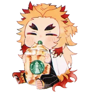 ⚔️Chibi KNY 03 @LadyLuxanna whatsapp stickers