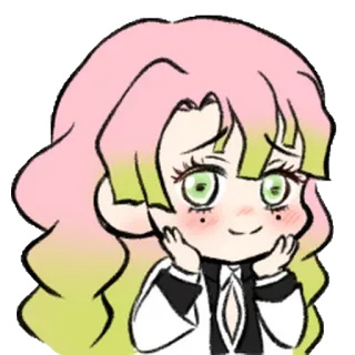 ⚔️Chibi KNY 03 @LadyLuxanna whatsapp stickers