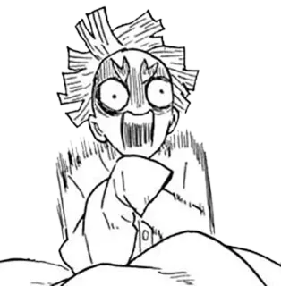 😱 c03504ac Zenitsu Agatsuma Demon Slayer 动漫, 漫画, 鬼灭之刃, 我妻善逸, 害怕, 惊讶 telegram sticker
