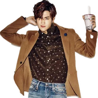 🍹 4d2c6357 人物, 男性, 男人, 时尚, 风格 whatsapp sticker