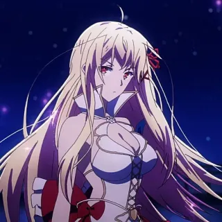 ☁️ 5927ada2 Anime, Femme, Personnage, Blonde, Fille, Illustration whatsapp sticker