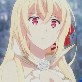 ✨ ca9f8dc0 Anime, Fille, Blonde, Dessin animé, Personnage, Animation whatsapp sticker