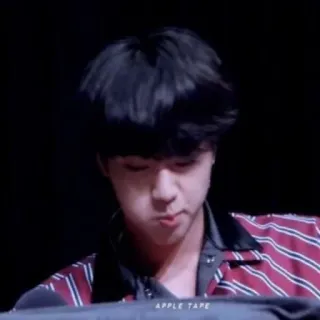 🐹 4babebc5 APPLE TAPE 人, 韓国人, 男性, アジア人, 少年 telegram sticker
