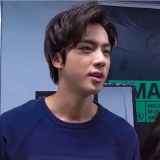 🐹 d3803b72 Jin kpop, 歌手, 音楽, アイドル, 有名人, ポートレート, 男性 telegram sticker