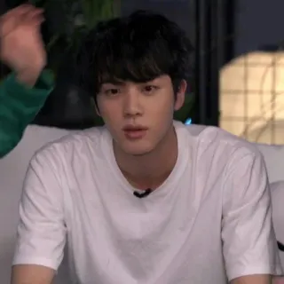 🐹 e44e74c7 Jin 男性, KPOP, 歌手, 男性, 人, ポートレート telegram sticker