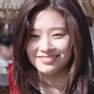 ☁️ d98dc809 wanita, potret, orang, wajah, asia, tersenyum telegram sticker