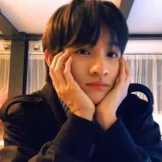 🤗 9d8497d8 사람, 인물 사진, 실내, 스타일, 패션, 클로즈업 telegram sticker