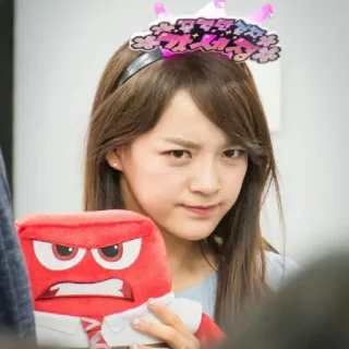 😡 ac405bd6 Anger Inside Out emoção, raiva, vermelho, personagem, filme, bravo telegram sticker