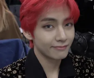 🐺 bd121f98 คน, ผมแดง, ภาพเหมือน, ยิ้ม telegram sticker