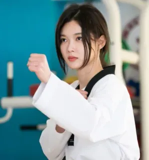 Kim Yoo Jung telegram stickers