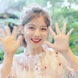 🙌 b1c43487 donna, ritratto, sorriso, ragazza, felice, persona, modella whatsapp sticker