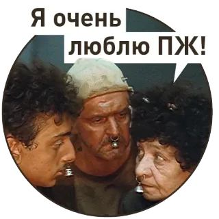 🤥 a28f5a7a Я очень люблю ПЖ! 러시아어, 텍스트, 사람들, 스티커 whatsapp sticker