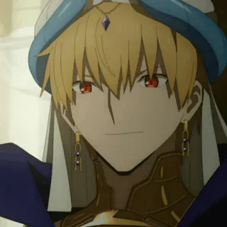 ✨ 0d6b7f0f Gilgamesh Fate Anime, Charakter, Fate, Gilgamesch, Manga whatsapp sticker
