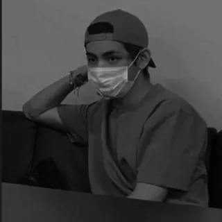 ⛓ 27c00c39 man, mask, kpop, idol, korean, celebrity, singer whatsapp sticker