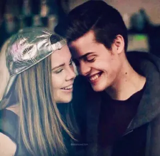 ❤️ 430aeca9 cặp đôi, tình yêu, tình bạn, chân dung, mọi người, tuổi trẻ telegram sticker