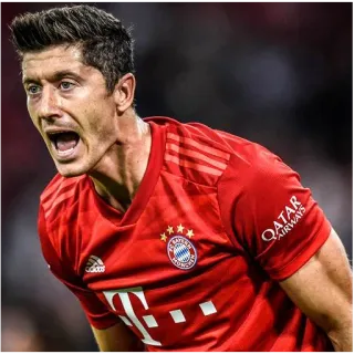 🗣 0f7fa753 Robert Lewandowski sepak bola, pemain sepak bola, atlet, olahraga, Bayern Munich, Lewandowski telegram sticker
