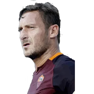 😤 1cb0373e Francesco Totti fútbol, fútbol, deportes, atleta, italiano whatsapp sticker