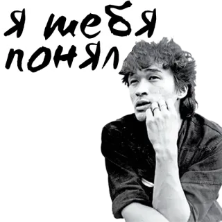 😉 d5053962 Я тебя понял 러시아어, 텍스트, 사람, 인물 사진, 명언 telegram sticker