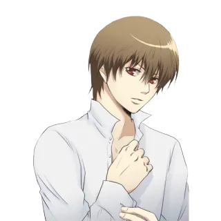 😏 970050f0 애니메이션, 만화, 캐릭터, 남성, 소년 telegram sticker