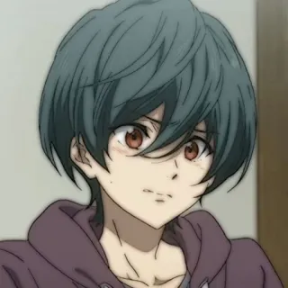 🧃 cb1344f5 Anime, Chico, Retrato, Personaje telegram sticker