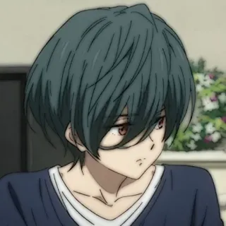 🧃 d6c440b5 Anime, Chico, Retrato, Dibujos animados, Manga telegram sticker