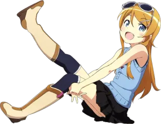 😃 35a70225 アニメ, 女の子, 漫画, 可愛い, キャラクター telegram sticker