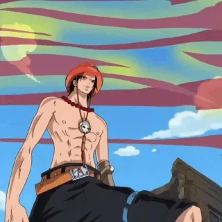 ⛓️ 092bd63a Ace One Piece アニメ, ワンピース, エース, 海賊, キャラクター, 漫画 telegram sticker