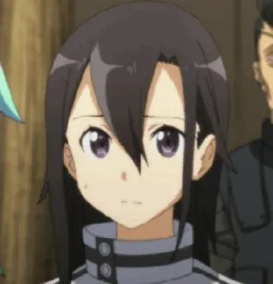 ✨ 0c6e059e Kirigaya Suguha Sword Art Online Anime, Personage, Suguha, Sword Art Online telegram sticker