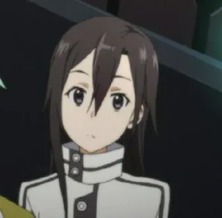 ✨ 173cd880 Kirigaya Suguha Sword Art Online Anime, Sword Art Online, Kirigaya Suguha, Leafa, Vrouwelijk personage telegram sticker