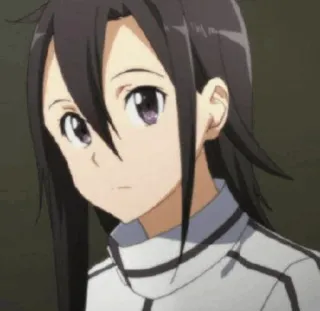 ✨ 2a287a62 Yuuki Konno Sword Art Online Anime, Meisje, Personage, Sword Art Online, Yuuki Konno telegram sticker