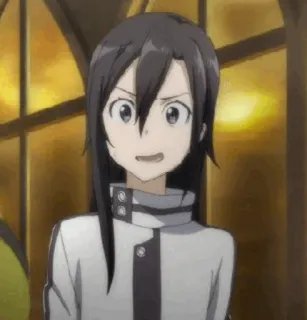 ✨ 572e816b Anime, Manga, Personage, Gezicht, Expressie, Animatie telegram sticker