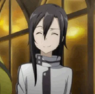 ✨ 642662f3 Kirigaya Suguha Sword Art Online Anime, Glimlach, Blij, Personage, Suguha, Kirigaya, Sword Art Online telegram sticker