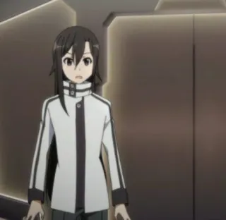 ✨ 8e6516e2 Kirigaya Suguha Sword Art Online Anime, Sword Art Online, Kirito, Anime meisje, Personage, Suguha telegram sticker