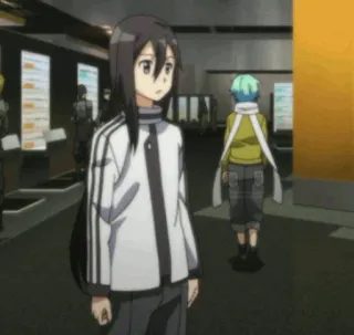 ✨ 93545629 Kirito Sword Art Online Anime, Sword Art Online, Kirito, Cartoon telegram sticker