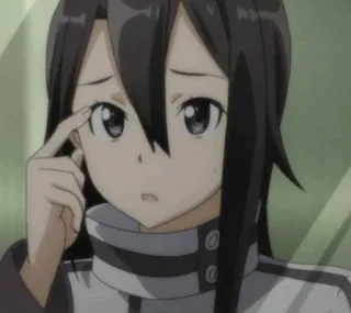 ✨ a464f105 Suguha Kirigaya Sword Art Online Anime, Sword Art Online, Suguha Kirigaya, Suguha, Personage, Meisje telegram sticker