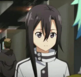 ✨ bf00c54e Kirigaya Suguha Sword Art Online Anime, Sword Art Online, Suguha Kirigaya, Anime personage, Japanse animatie, Kawaii telegram sticker