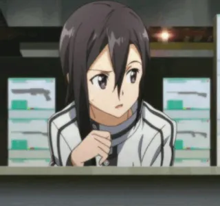 ✨ bf894655 Kirigaya Suguha Sword Art Online Anime, Manga, Sword Art Online, Kirigaya Suguha, Leafa, Personage telegram sticker