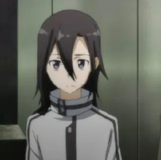 ✨ bfb68950 Kirito Sword Art Online Anime, Personage, Sword Art Online, Kirito, SAO, Cartoon, Avatar telegram sticker