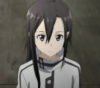 ✨ c816c324 Kirigaya Suguha Sword Art Online Anime, Personage, Meisje, Suguha Kirigaya, Sword Art Online telegram sticker