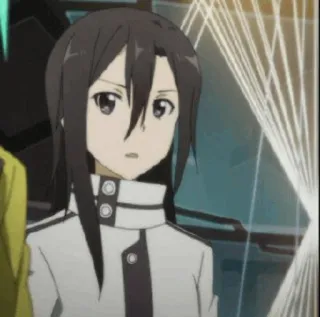 ✨ d852944c Kirigaya Suguha Sword Art Online Anime, Personage, Suguha, Kirigaya, Sword Art Online telegram sticker